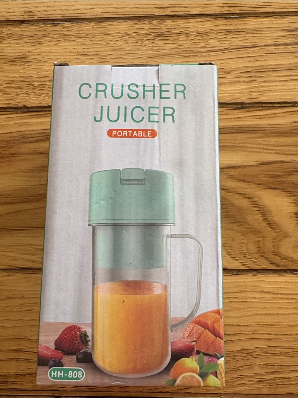 Portable Crusher Juicer in Pink NIB